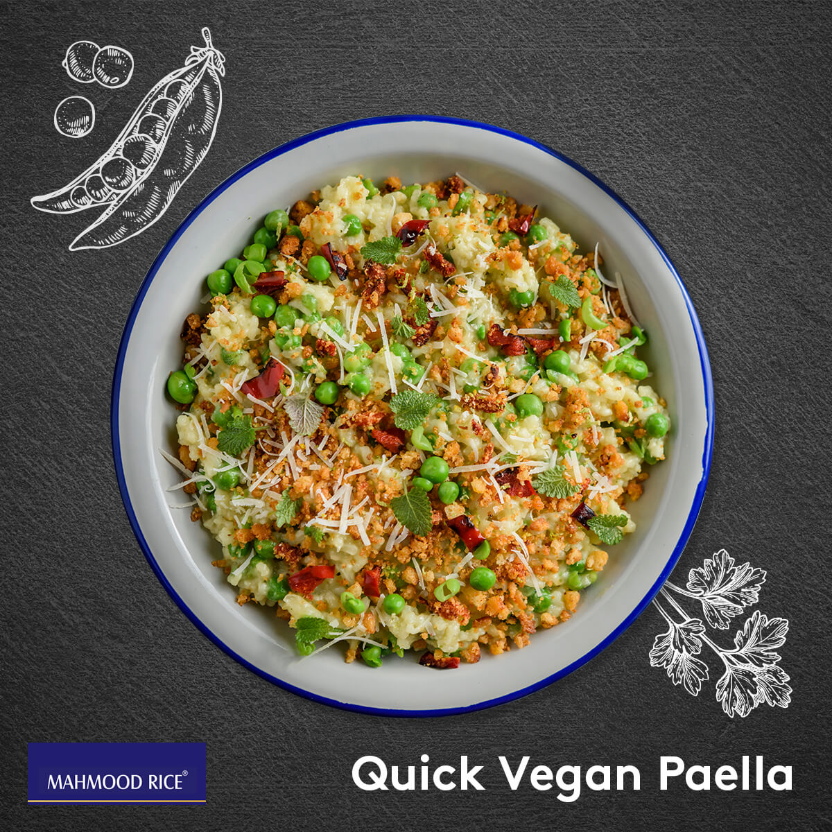 QUICK VEGAN PAELLA